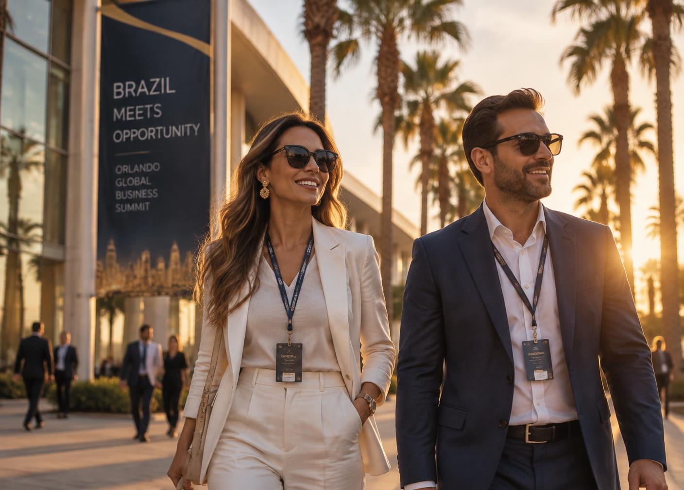 Líderes brasileiros em Orlando